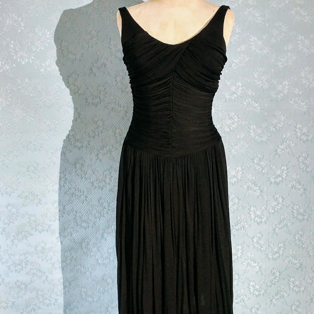 50's Vintage Claudia Young Little Black Dress